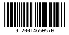 An example of a barcode
