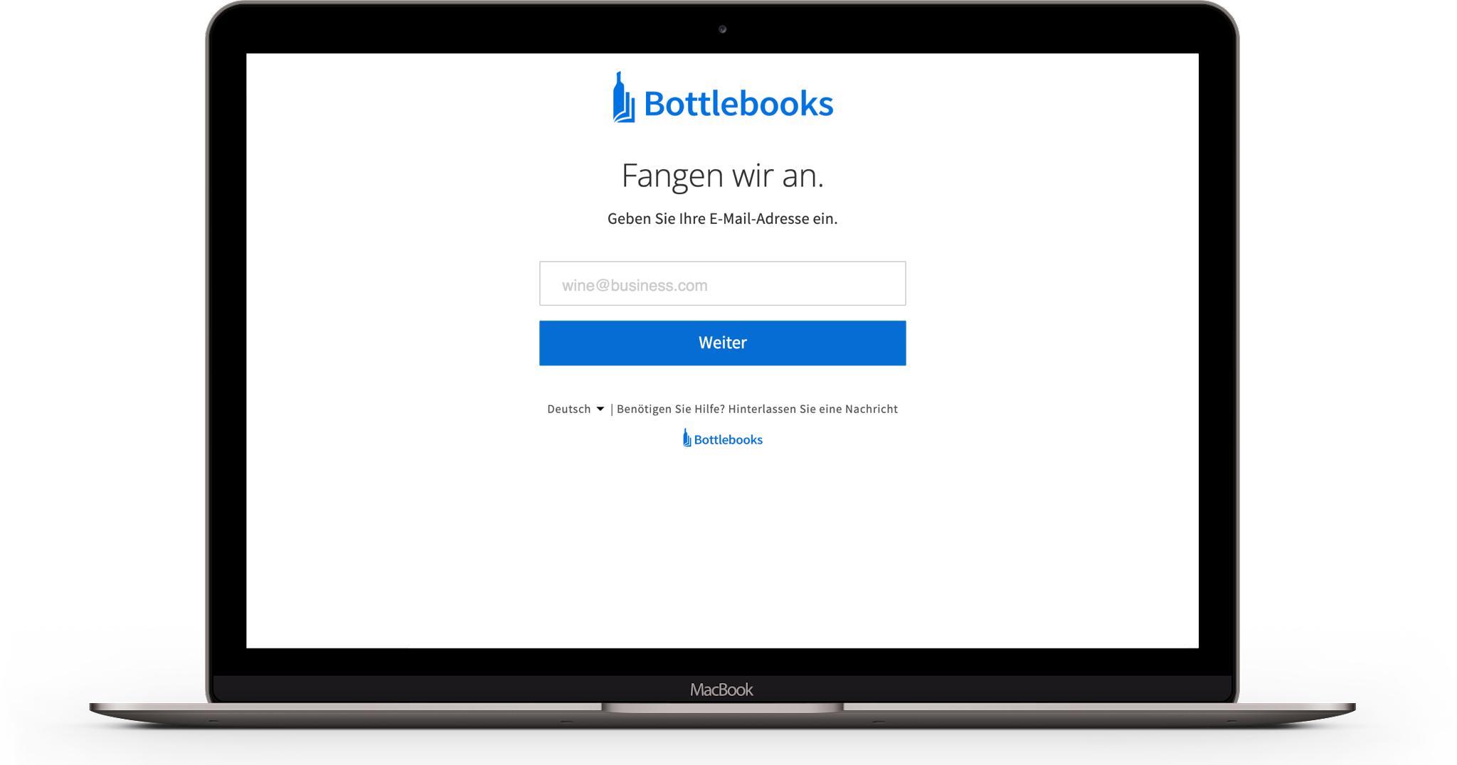 Ein Beispieletikett mit Bottlebooks E-Label mit Zutatenliste und Nährwerten